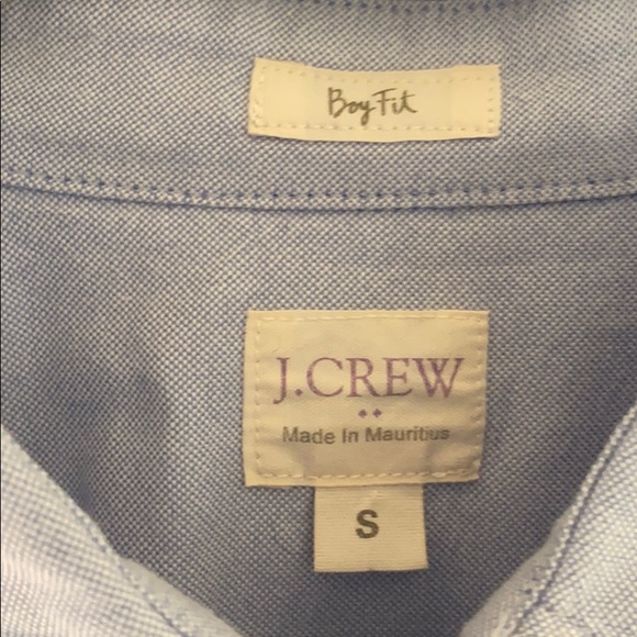 J Crew - light blue button down shirt - Picture 3 of 3